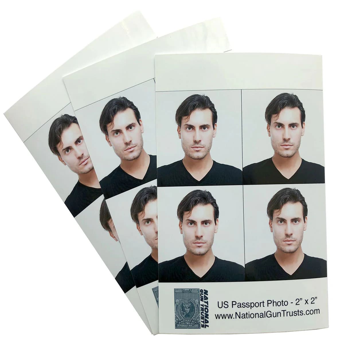 Passport Style Photo Example